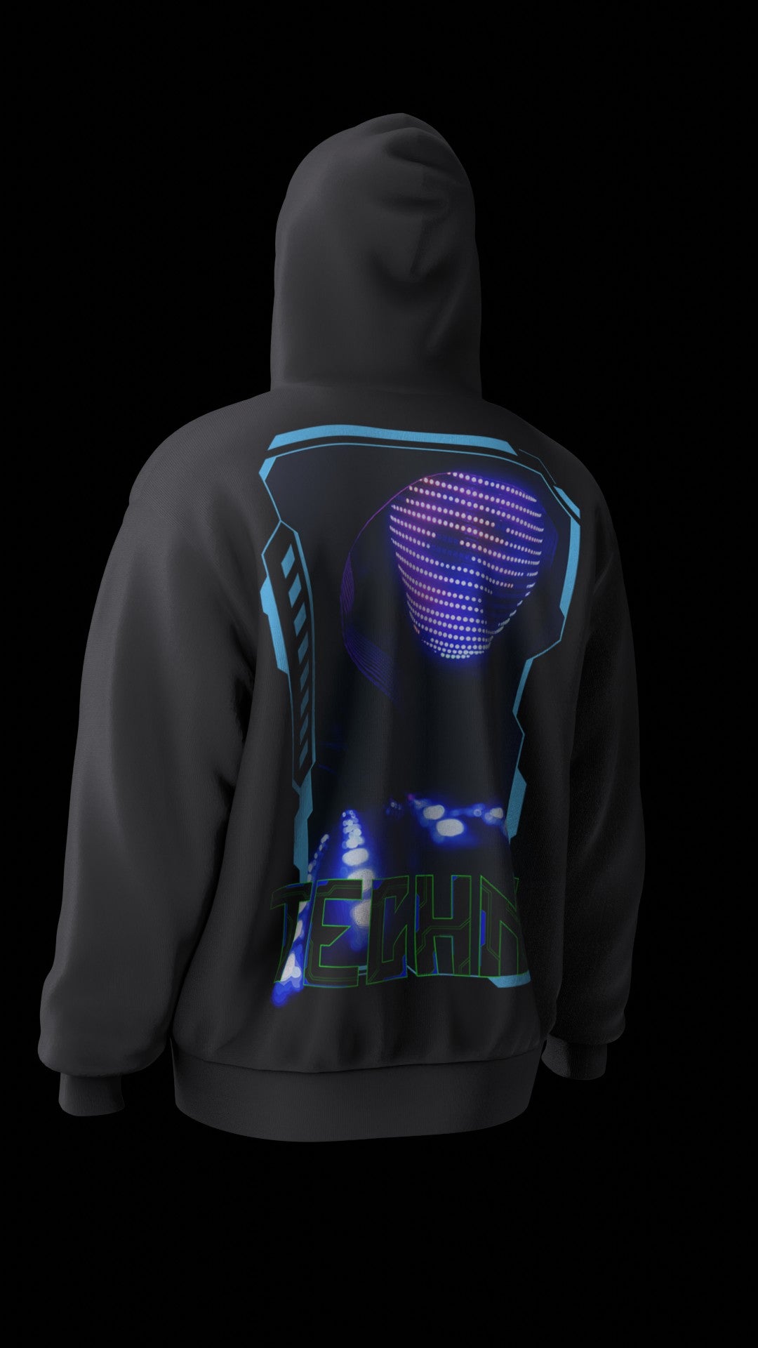 TECHNO Unisex Hoodie